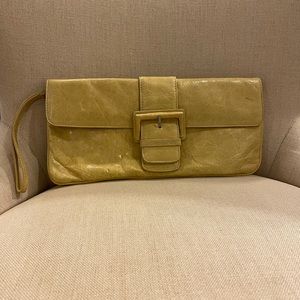 Hobo Vintage Yellow Wristlet